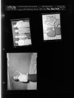 Christmas Seal drive; Mrs. Hazel Scott (3 Negatives) (November 15, 1956) [Sleeve 14, Folder d, Box 11]